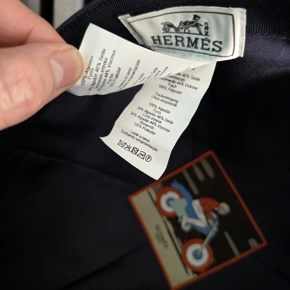 HERMES RILEY H DROIT CAP - Picture 5 of 8